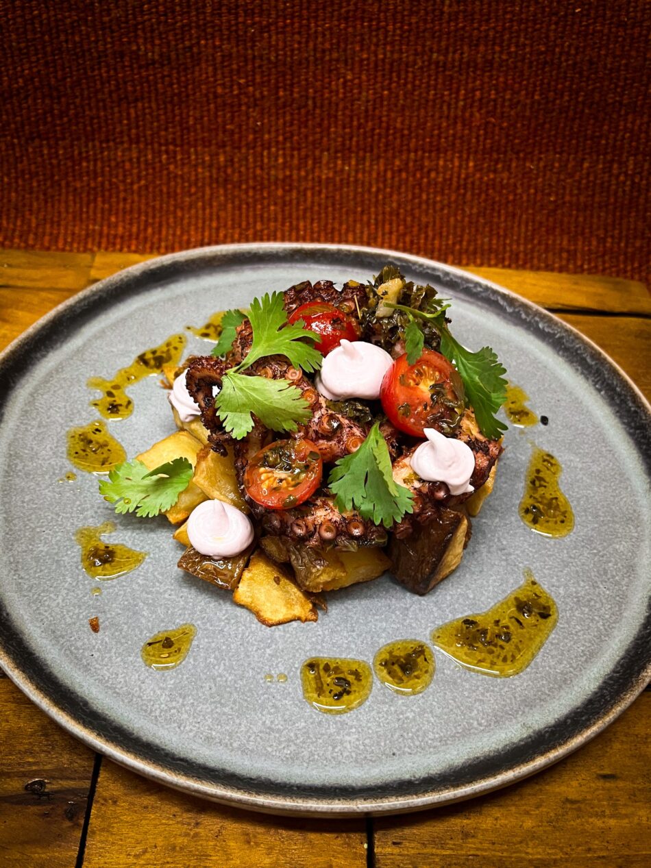 Pulpo Grillado al Chimichurri